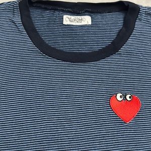 Lauren Moshi heart t-shirt size large